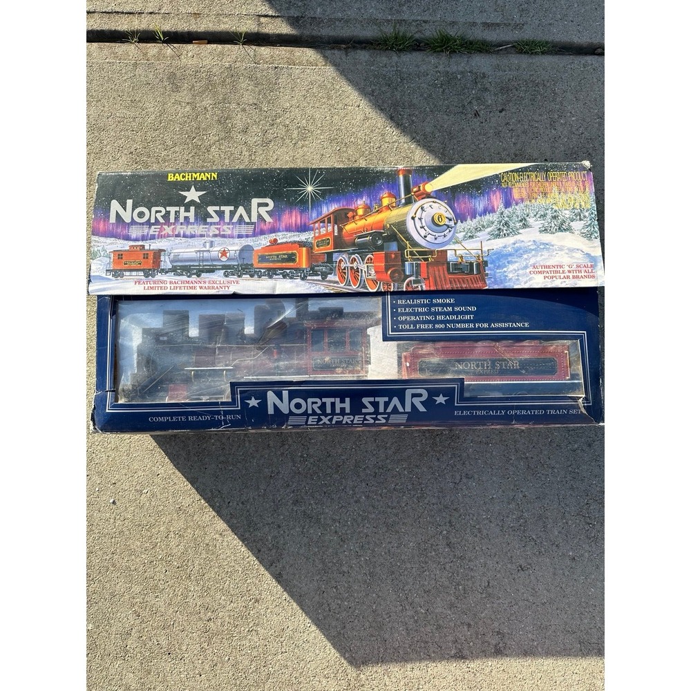 Vintage BACHMANN HO SCALE DIESEL EXPRESS Train‎ Set